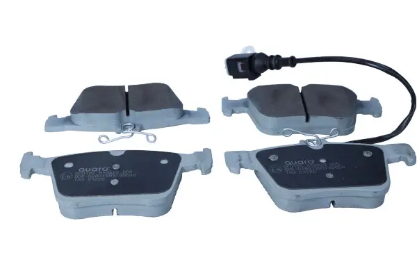 Bremsbelagsatz, Scheibenbremse Hinterachse QUARO QP0195