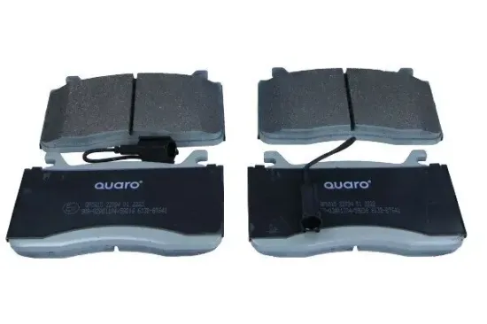 Bremsbelagsatz, Scheibenbremse Vorderachse QUARO QP0818 Bild Bremsbelagsatz, Scheibenbremse Vorderachse QUARO QP0818