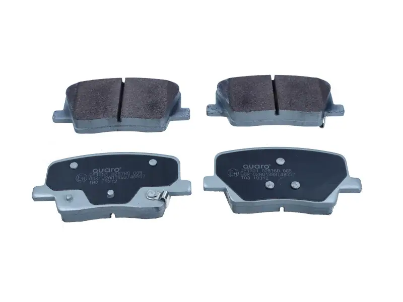 Bremsbelagsatz, Scheibenbremse Hinterachse QUARO QP1551