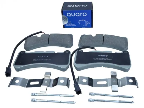 Bremsbelagsatz, Scheibenbremse Vorderachse QUARO QP1624 Bild Bremsbelagsatz, Scheibenbremse Vorderachse QUARO QP1624