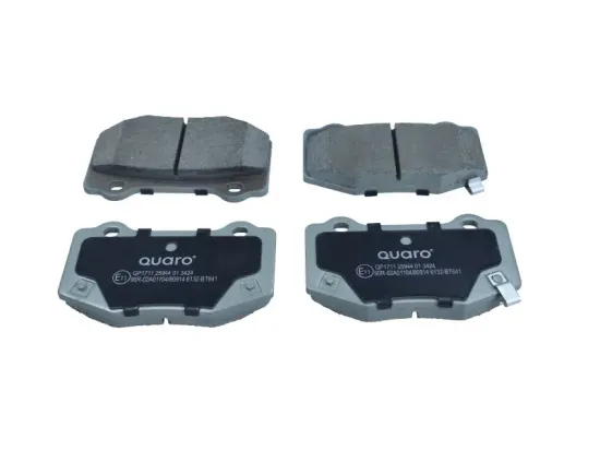 Bremsbelagsatz, Scheibenbremse Hinterachse QUARO QP1711 Bild Bremsbelagsatz, Scheibenbremse Hinterachse QUARO QP1711