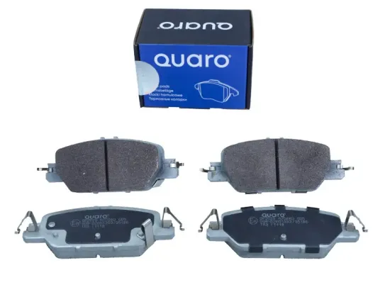 Bremsbelagsatz, Scheibenbremse Hinterachse QUARO QP2029 Bild Bremsbelagsatz, Scheibenbremse Hinterachse QUARO QP2029