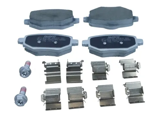Bremsbelagsatz, Scheibenbremse Hinterachse QUARO QP2186 Bild Bremsbelagsatz, Scheibenbremse Hinterachse QUARO QP2186
