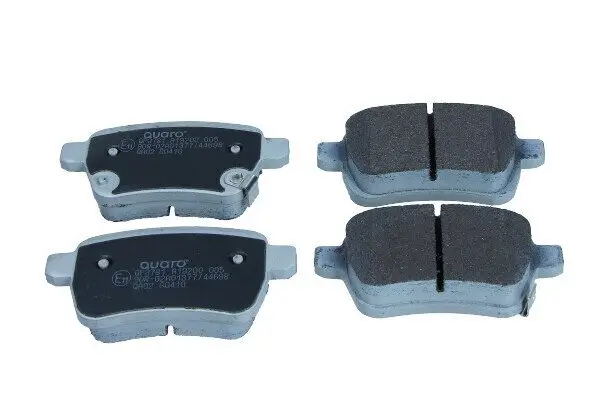 Bremsbelagsatz, Scheibenbremse Hinterachse QUARO QP3781