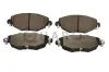 Bremsbelagsatz, Scheibenbremse Vorderachse QUARO QP4432C