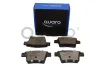 Bremsbelagsatz, Scheibenbremse Hinterachse QUARO QP6121C Bild Bremsbelagsatz, Scheibenbremse Hinterachse QUARO QP6121C