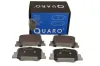 Bremsbelagsatz, Scheibenbremse Hinterachse QUARO QP0018 Bild Bremsbelagsatz, Scheibenbremse Hinterachse QUARO QP0018