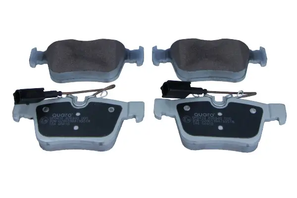 Bremsbelagsatz, Scheibenbremse Hinterachse QUARO QP0434