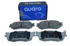 Bremsbelagsatz, Scheibenbremse Vorderachse QUARO QP0726 Bild Bremsbelagsatz, Scheibenbremse Vorderachse QUARO QP0726