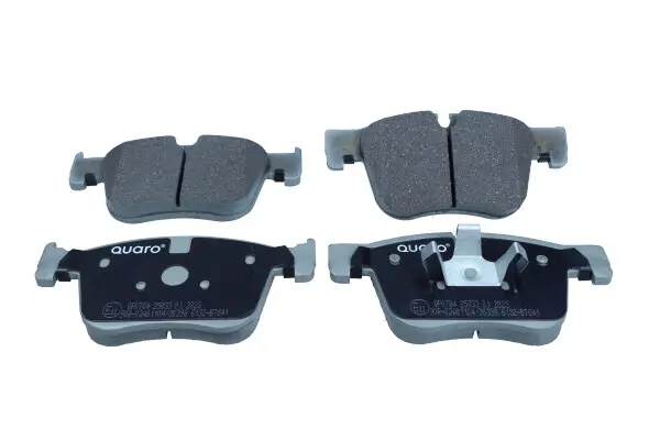 Bremsbelagsatz, Scheibenbremse Vorderachse QUARO QP0784