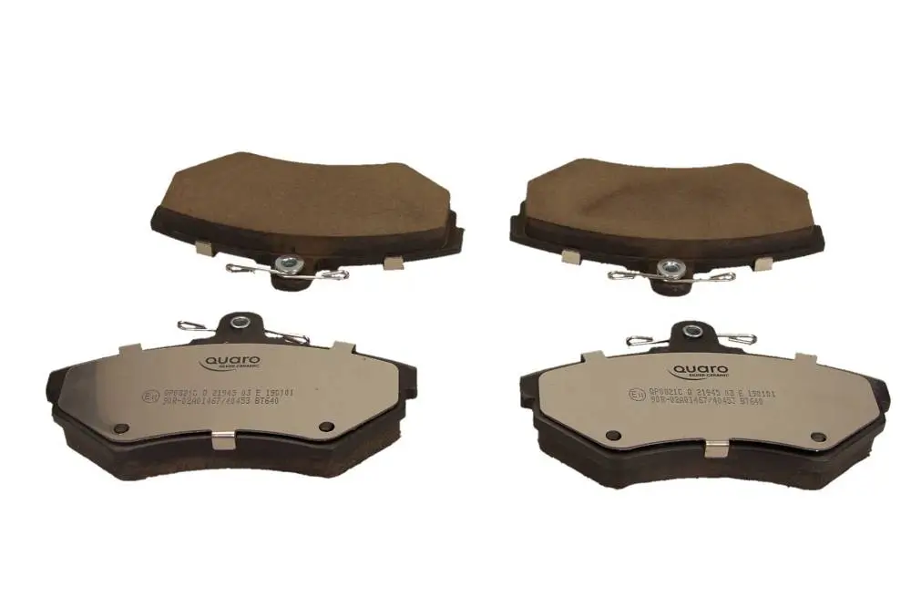 Bremsbelagsatz, Scheibenbremse Vorderachse QUARO QP0821C