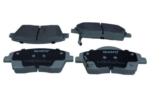 Bremsbelagsatz, Scheibenbremse Vorderachse QUARO QP0848