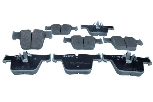 Bremsbelagsatz, Scheibenbremse Vorderachse QUARO QP1001