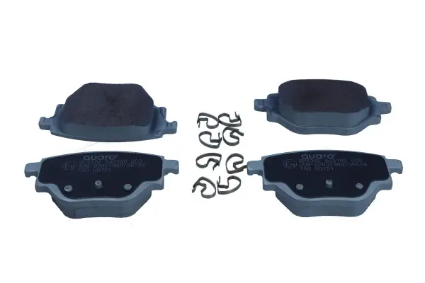 Bremsbelagsatz, Scheibenbremse Hinterachse QUARO QP1392