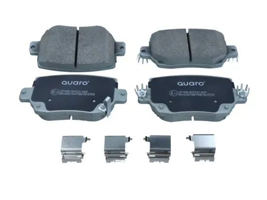 Bremsbelagsatz, Scheibenbremse Hinterachse QUARO QP1698 Bild Bremsbelagsatz, Scheibenbremse Hinterachse QUARO QP1698