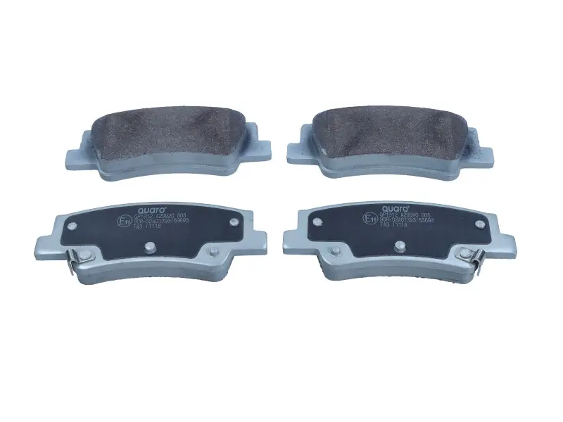 Bremsbelagsatz, Scheibenbremse Hinterachse QUARO QP1912