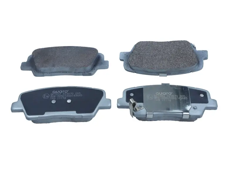 Bremsbelagsatz, Scheibenbremse Hinterachse QUARO QP1922