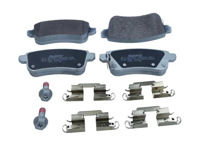 Bremsbelagsatz, Scheibenbremse Hinterachse QUARO QP1961