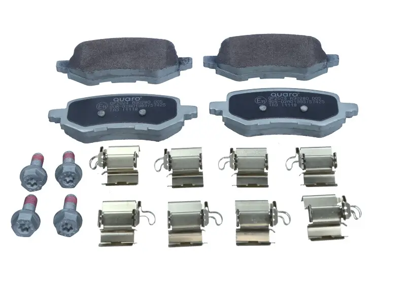 Bremsbelagsatz, Scheibenbremse Hinterachse QUARO QP2024