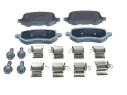 Bremsbelagsatz, Scheibenbremse Hinterachse QUARO QP2024