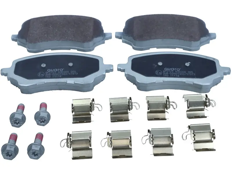 Bremsbelagsatz, Scheibenbremse Vorderachse QUARO QP2125
