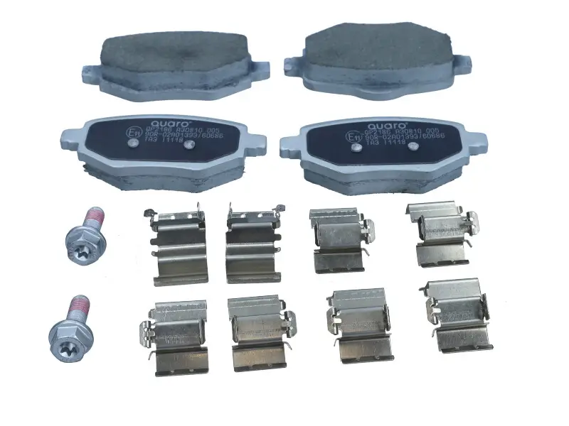 Bremsbelagsatz, Scheibenbremse Hinterachse QUARO QP2186