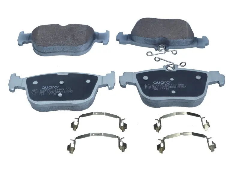 Bremsbelagsatz, Scheibenbremse Hinterachse QUARO QP2229