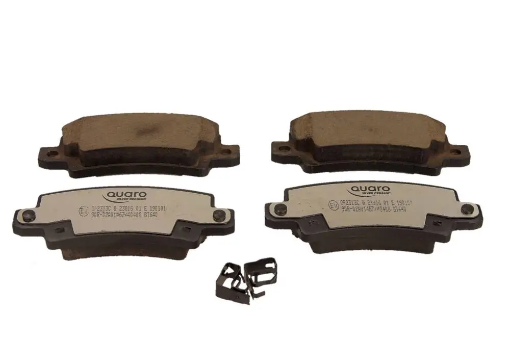 Bremsbelagsatz, Scheibenbremse Hinterachse QUARO QP2313C