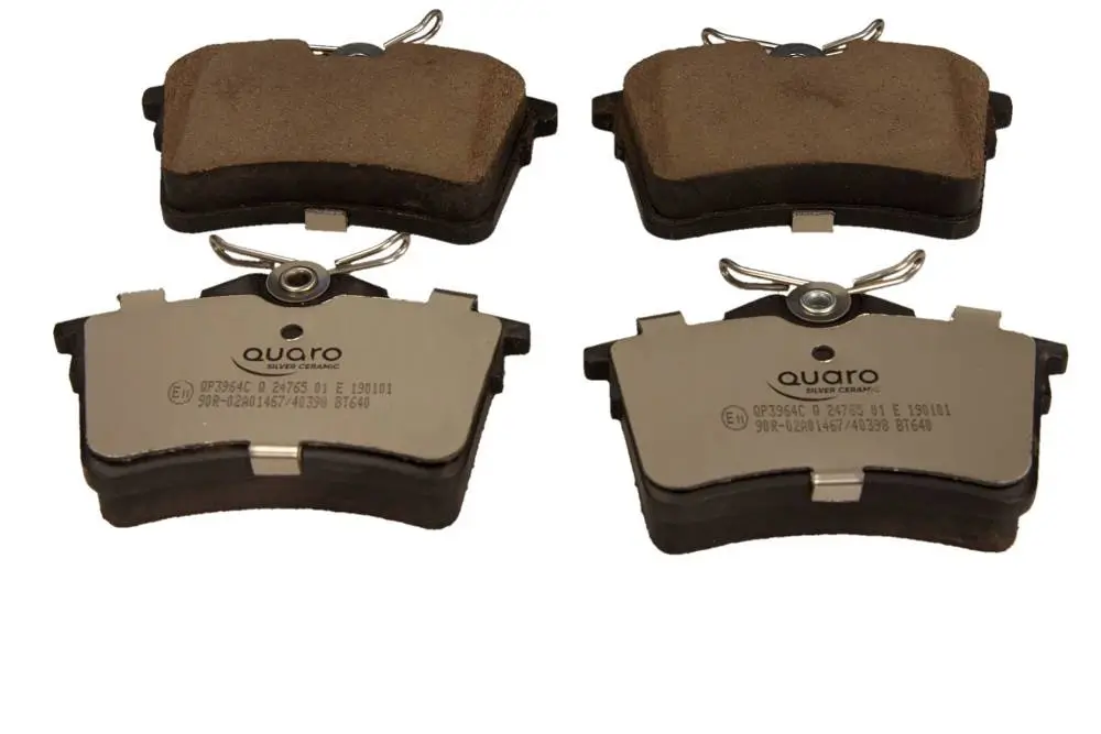 Bremsbelagsatz, Scheibenbremse Hinterachse QUARO QP3964C