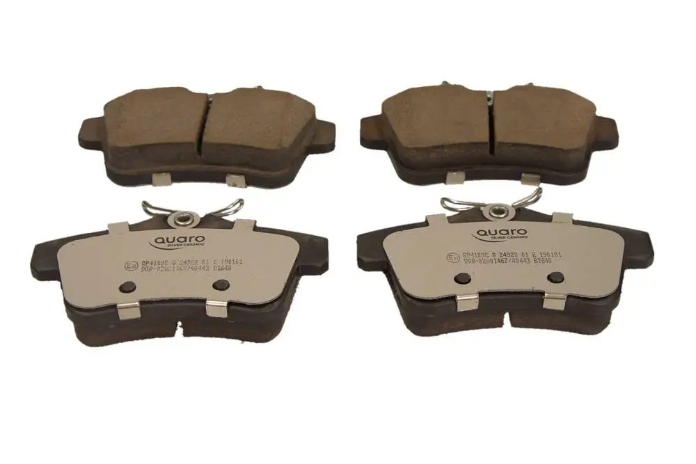 Bremsbelagsatz, Scheibenbremse Hinterachse QUARO QP4109C