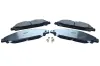 Bremsbelagsatz, Scheibenbremse Vorderachse QUARO QP4447C
