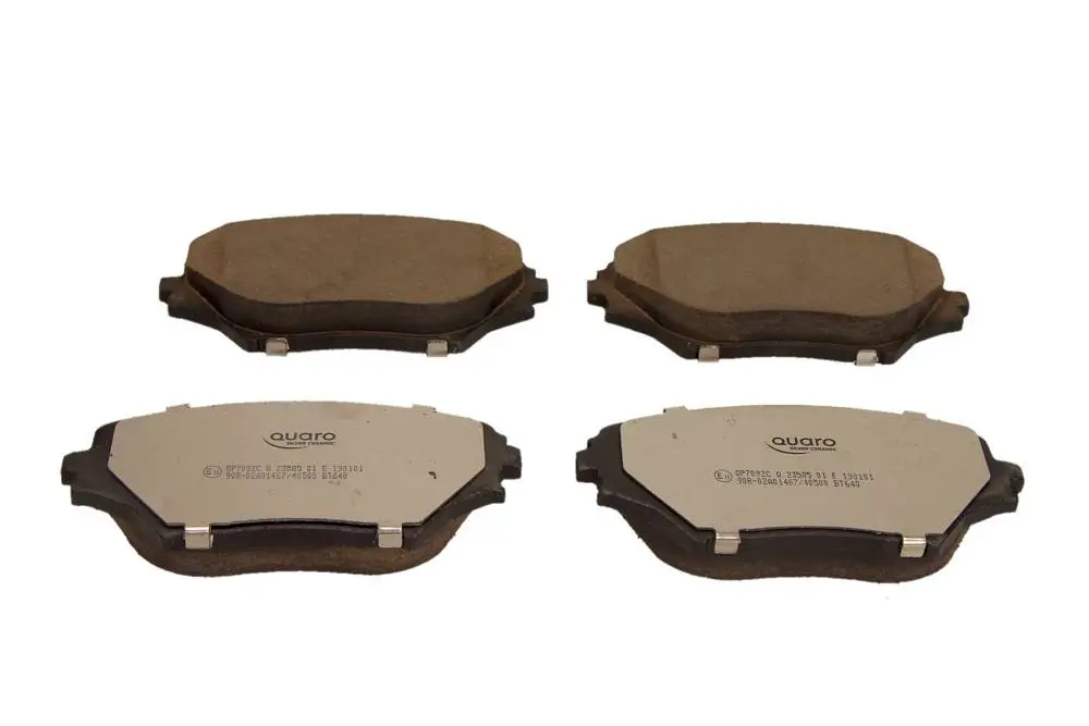 Bremsbelagsatz, Scheibenbremse Vorderachse QUARO QP7092C