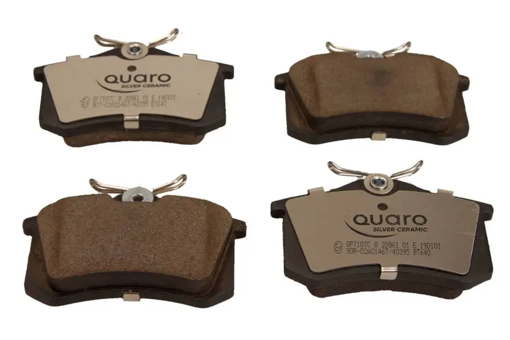 Bremsbelagsatz, Scheibenbremse Hinterachse QUARO QP7107C