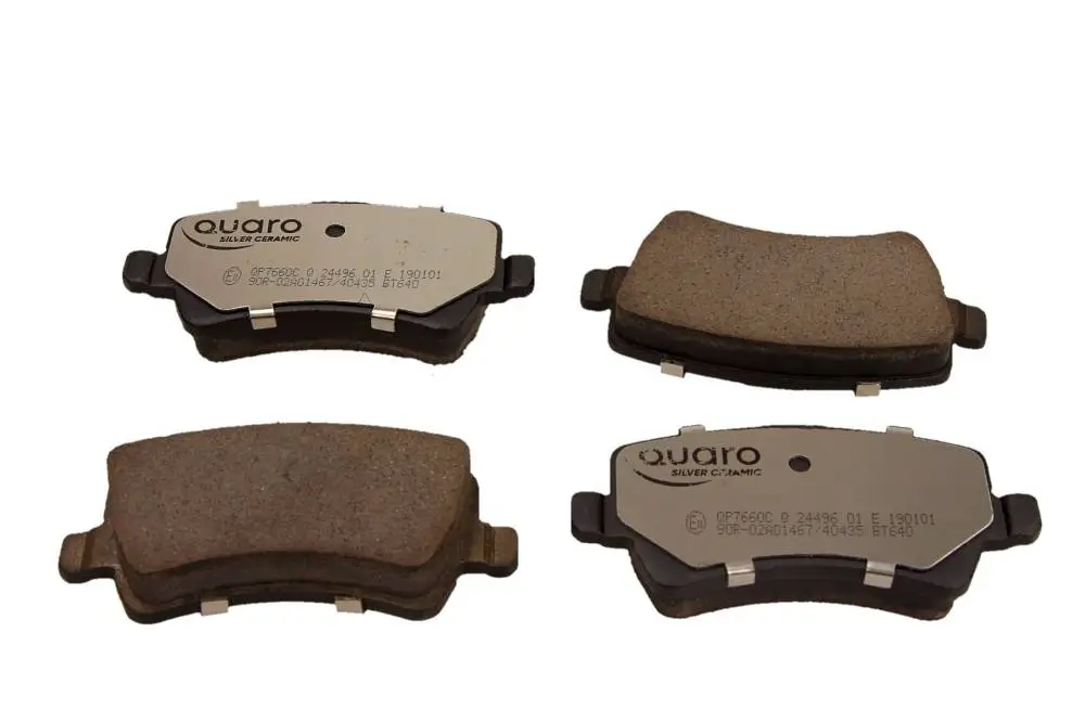Bremsbelagsatz, Scheibenbremse Hinterachse QUARO QP7660C
