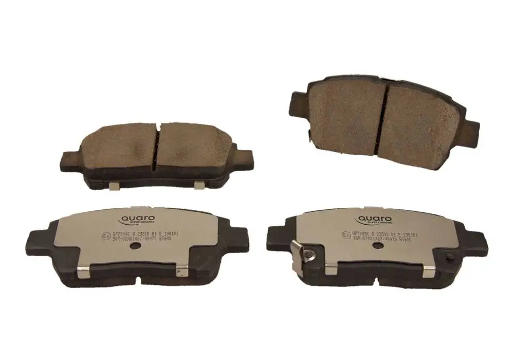 Bremsbelagsatz, Scheibenbremse Vorderachse QUARO QP7748C