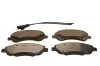 Bremsbelagsatz, Scheibenbremse Vorderachse QUARO QP8559C
