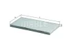 Filter, Innenraumluft WILMINK GROUP WG1215358 Bild Filter, Innenraumluft WILMINK GROUP WG1215358