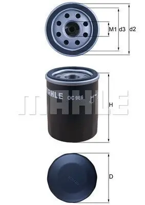 Ölfilter WILMINK GROUP WG1217253