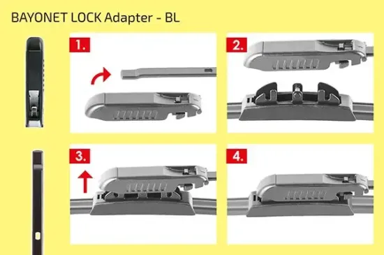 Adapter, Wischblatt HEYNER 300430 Bild Adapter, Wischblatt HEYNER 300430