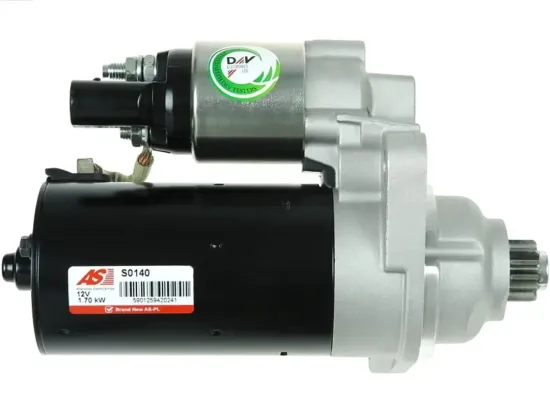 Starter 12 V 1,7 kW AS-PL S0140 Bild Starter 12 V 1,7 kW AS-PL S0140