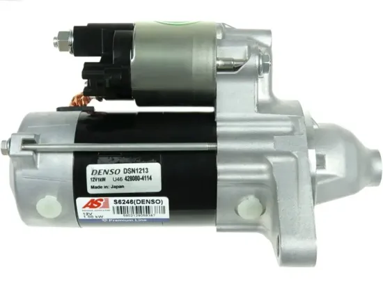 Starter 12 V 1 kW AS-PL S6246(DENSO) Bild Starter 12 V 1 kW AS-PL S6246(DENSO)
