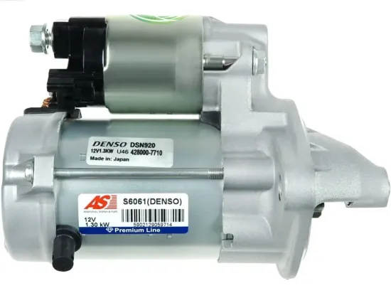 Starter 12 V 1,3 kW AS-PL S6061(DENSO) Bild Starter 12 V 1,3 kW AS-PL S6061(DENSO)