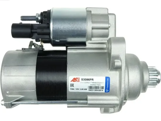 Starter 12 V 2 kW AS-PL S3096PR Bild Starter 12 V 2 kW AS-PL S3096PR