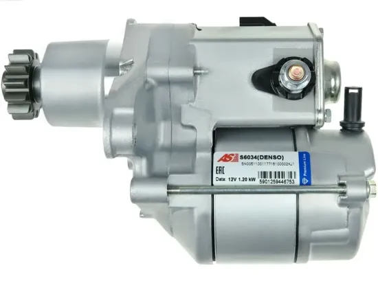 Starter 12 V 1,2 kW AS-PL S6034(DENSO) Bild Starter 12 V 1,2 kW AS-PL S6034(DENSO)