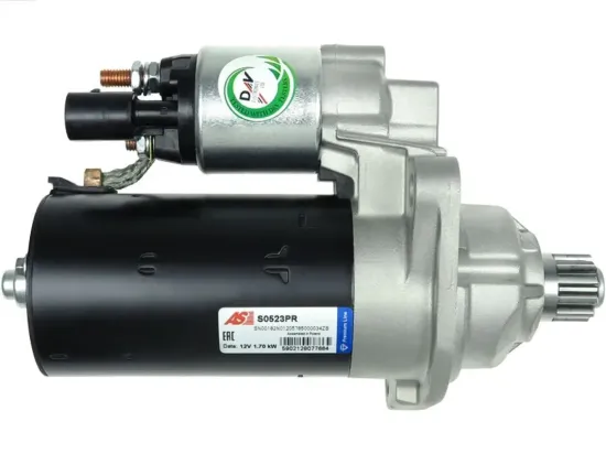 Starter 12 V 2 kW AS-PL S0523PR Bild Starter 12 V 2 kW AS-PL S0523PR