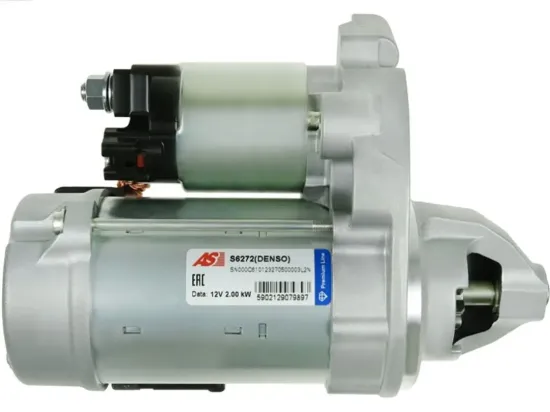 Starter 12 V 2 kW AS-PL S6272(DENSO) Bild Starter 12 V 2 kW AS-PL S6272(DENSO)