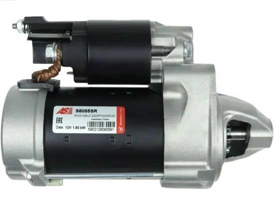 Starter 12 V 1,8 kW AS-PL S6055SR Bild Starter 12 V 1,8 kW AS-PL S6055SR