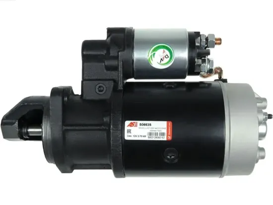 Starter 12 V 2,7 kW AS-PL S0663S Bild Starter 12 V 2,7 kW AS-PL S0663S