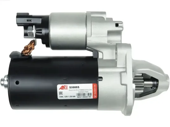 Starter 12 V 1,3 kW AS-PL S0666S Bild Starter 12 V 1,3 kW AS-PL S0666S