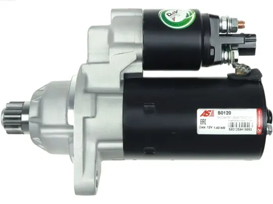 Starter 12 V 1,4 kW AS-PL S0120 Bild Starter 12 V 1,4 kW AS-PL S0120